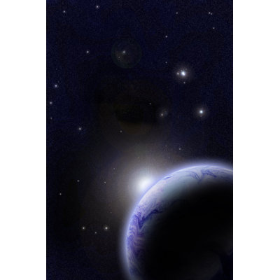 Anel Far Orbit - Wrapped Canvas Print