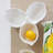 VIETRI Limoni Terra Bianca Divided Serving Dish