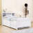  Willavene Platform Bed with Storage Headboard, USB, Twin Size Trundle and 3 Drawers Product Name-2091664651-2140937019