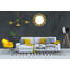 Miroir mural décoratif fabriqué à la main Hilliger