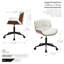 Hales Faux Leather Mid-Century Office Chair-76753002