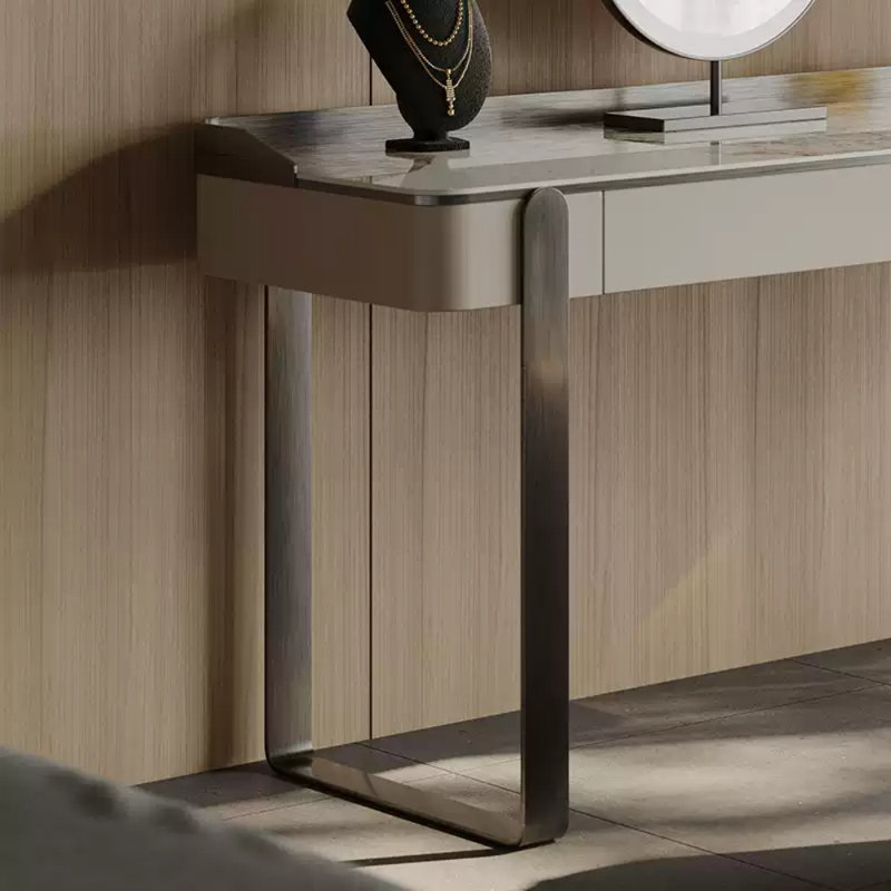 Commode à panneaux Rock Light Light Luxury