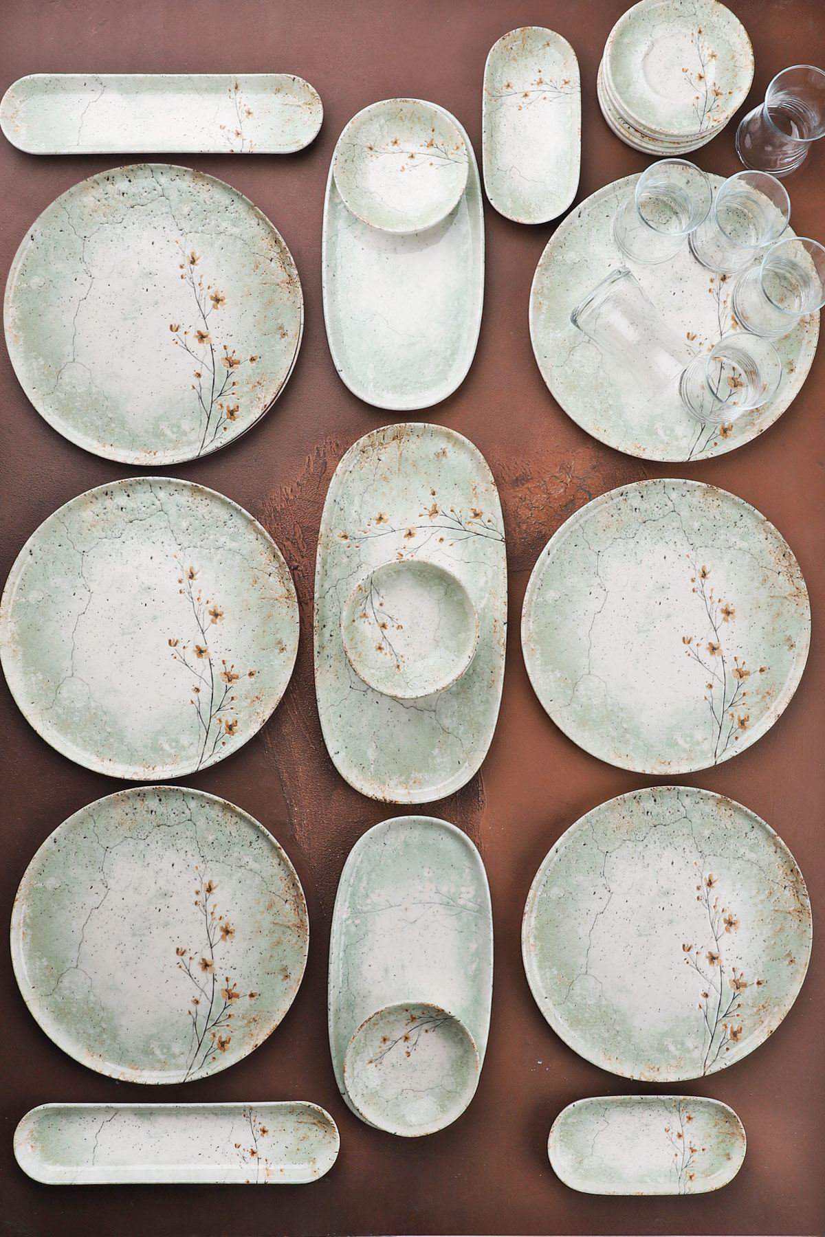 Red Barrel Studio® 29-Piece Breakfast Set, 100% Porcelain | Includes 6 ...