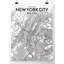 Carte de New York - impression sur papier-564508121