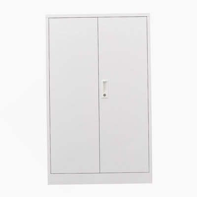 Metal Storage Cabinet With Locking Doors And Adjustable Shelf by Ebern Designs