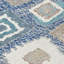 Machine Washable Indoor/Outdoor Xhevrie Navy Rug-35295229
