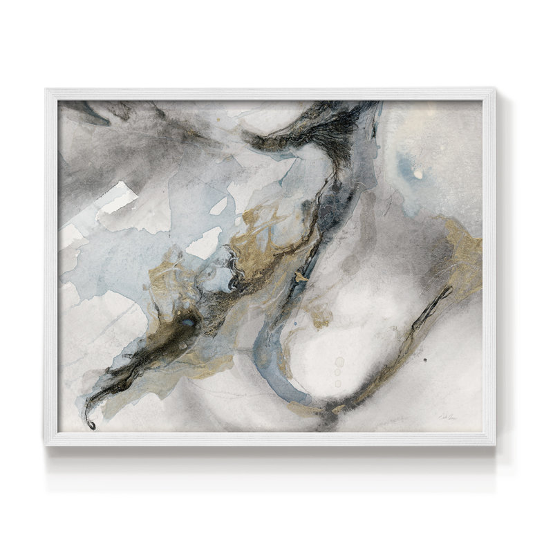 Meandering II -Framed Print - Restickable