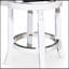 Tabouret 30 ", siège en cuir vieilli-745420198-745419352