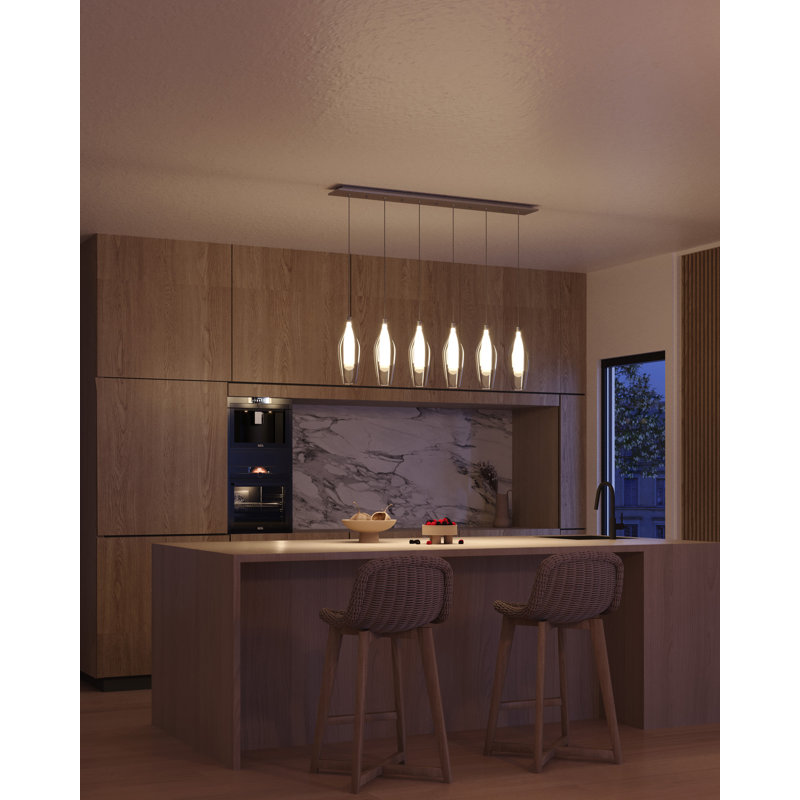 Victoria LED Pendant, 4 Lights, 11 W