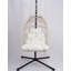 Fauteuil suspendu d'extérieur blanc cassé-1241889599