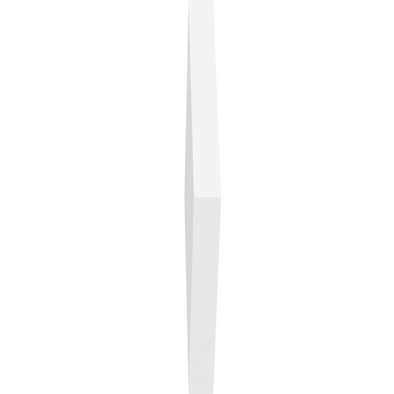 Ekena Millwork PVC Wall Vent Cover, 38" H x 38" W