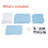 Hyeng 11-grid Adjustable Desktop File Organizer-139926567