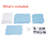 Hyeng 11-grid Adjustable Desktop File Organizer-993532383