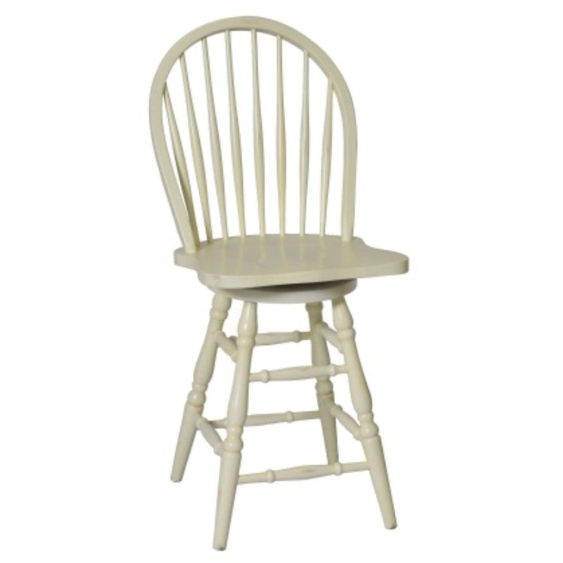 Tabouret de comptoir court Byrann, Babeurre