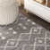 Bousquet Moroccan Beni Souk Gray/Cream Rug