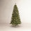Pre-Lit Half Christmas Tree