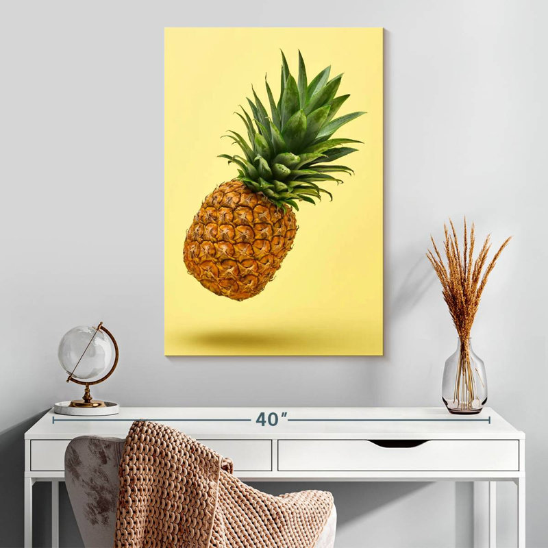 Yarlin Levitating Pineapple, 30" H x 20" W