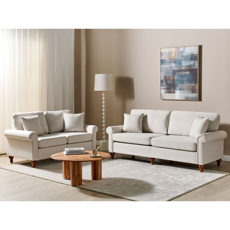 Antoinesha 2 - Piece Living Room Set, Beige
