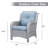 Carolina Wicker Outdoor Lounge Chair-89131380
