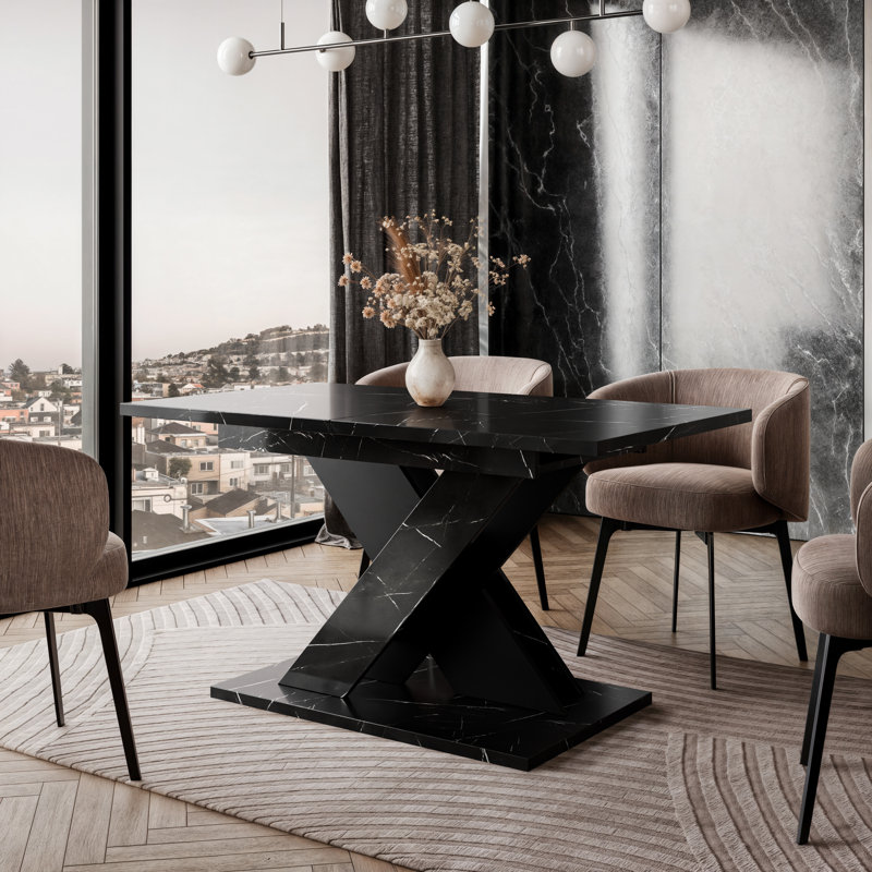 Charman 160 table KR, Black Wotan