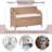 Rustic Style Solid Wood Entryway Multifunctional Storage Bench With Safety Hinge (Brown)-920574382