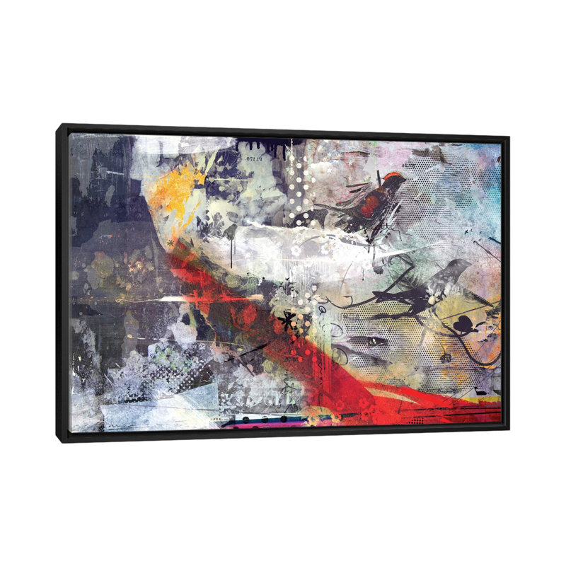 « brotherhood », impression horizontale sur toile tendue, H 18 po x l 26 po x P 1,5 po, Toile avec cadre noir, Pas de tapis