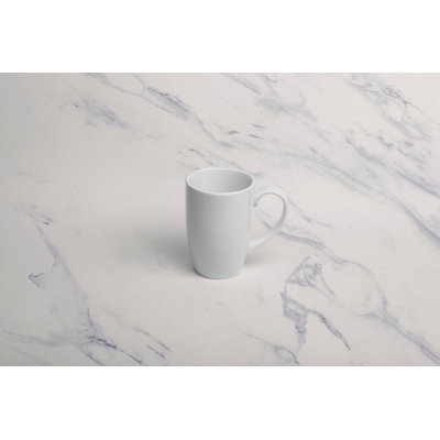Grande tasse non empilable en porcelaine de qualité supérieure PRime Ivory | Ivoire | Va au micro-ondes et au lave-vaisselle