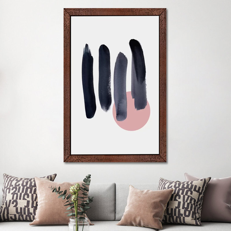 Mareike Bohmer - Print on Canvas, Brown Floater Framed, 66.04 cm H x 45.72 cm W