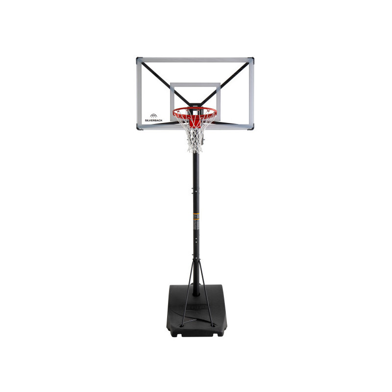 Panier de basketball d'extérieur réglable Silverback NXT