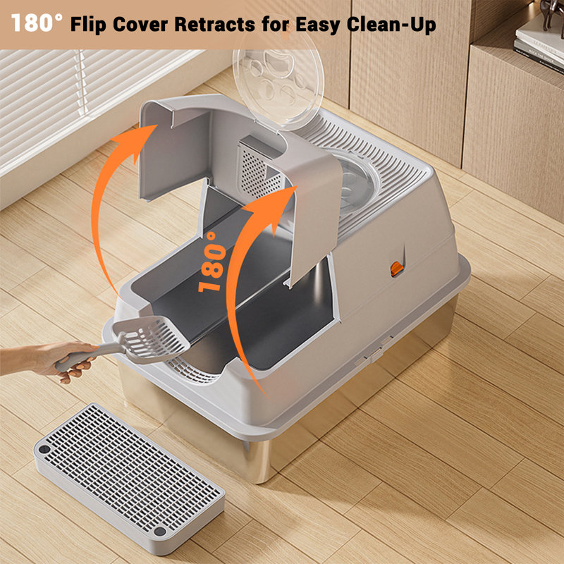 Litter Box, Grey