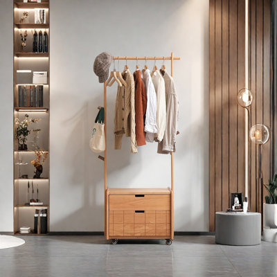 Portemanteau polyvalent avec rangement