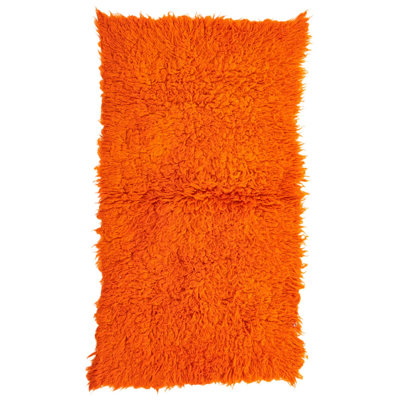 Tapis de couloir orange Mosser