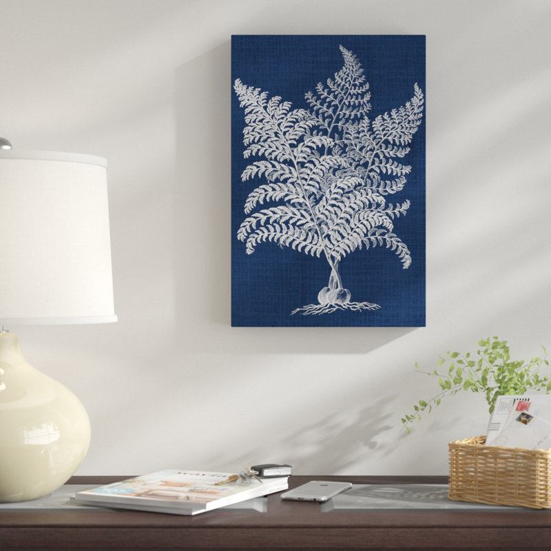 «Foliage Chintz VI» par Vision Studio - Estampe numérique sur châssis, H 26 po x l 18 po x P 1,5 po, Toile tendue