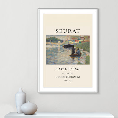 Old Masters Collection "View of Seine" Print