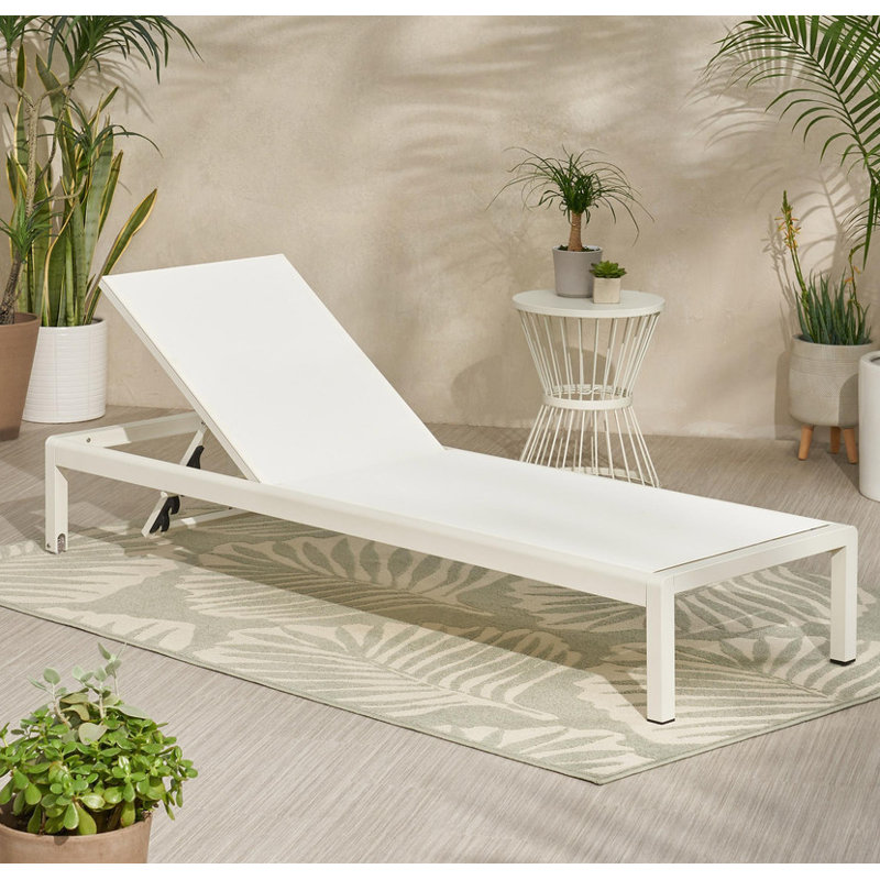 Chaises longues imperméables pour l'extérieur