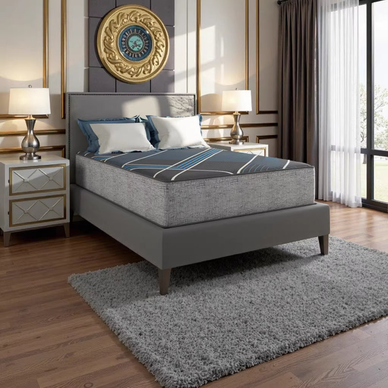 TempaGel by Restonic 13" Smooth Top Plush Queen Mattress with Cooling Technology & Marvelous Middle Support, Queen