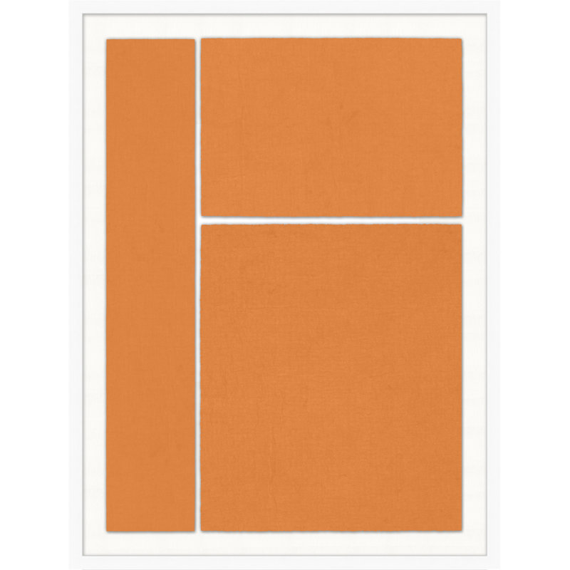 «Floating Color 2» par Lillian August - Shadowbox, impression sur papier
