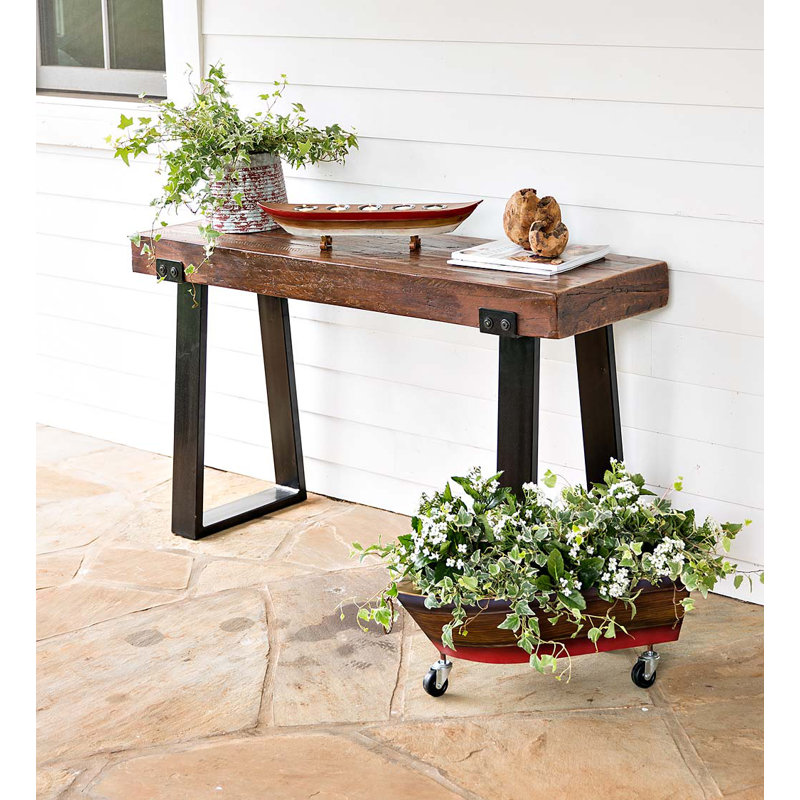 Richland 54.25'' Solid Wood Top Console Table