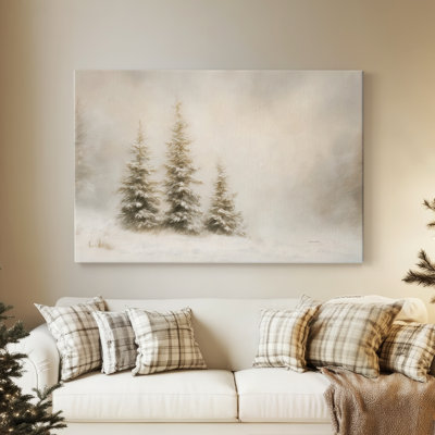 Yule of Tinsel-Gold Serenade-Premium Gallery Wrapped Canvas