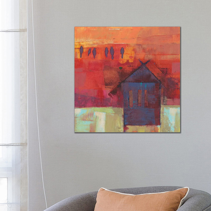 Bird Barn by Sue Jachimiec - Wrapped Canvas Gallery-Wrapped Canvas Giclée, 66.04 cm H x 66.04 cm W