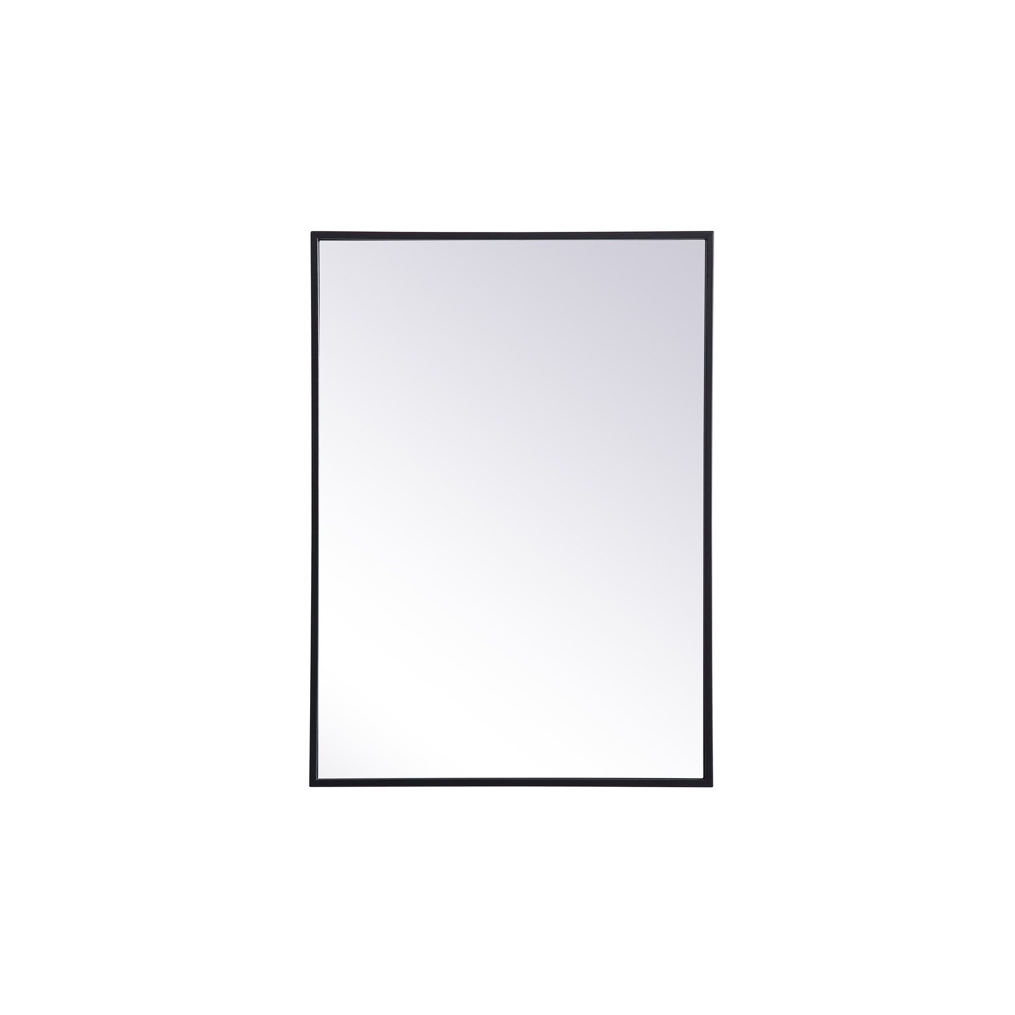 Clapp Surface Medicine Cabinet, 28" H x 20" W x 5" D, Black
