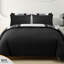 Premium Brushed Microfiber Duvet Cover Set – Luxury Reversible, Ultra-Soft, Hypoallergenic with Zipper Closure & Corner Ties-125042968-128505343