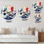Horloge murale traditionnelle japonaise-774025903
