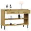 Keavni 98cm Solid Wood Console Table-1915220138