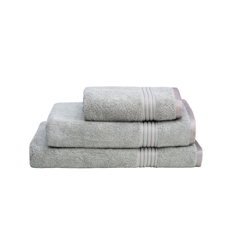 Buddie Plush Bath Towel, Grey