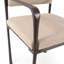 Chaise de salle à manger rembourrée Odile