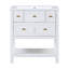 Ensemble de meuble-lavabo simple avec 5 tiroirs-1974578583