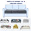 Housse pour canapé à coussins carrés Allington-50350279