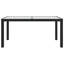 Bryona Rectangular Metal Outdoor Dining Table , 150cm cm W 381cm cm D-590904968