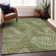 Premium Machine Washable Prisco Olive Rug